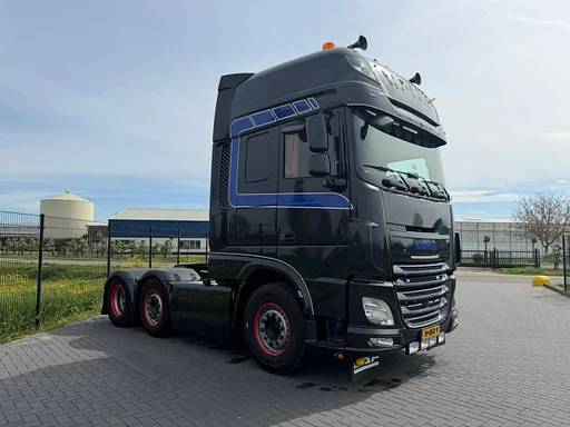 DAF XF 510 FTG 6X2/4, RETARDER, BLAD/LUCHT, LEER.