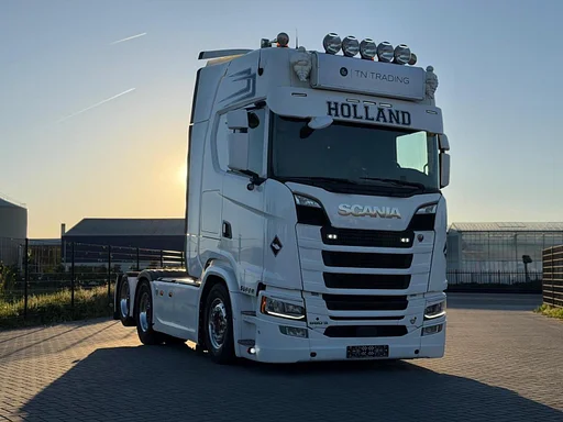Scania S660 VOLLUCHT, RETARDER, TACHO 2, ALCOA, LEATHER.