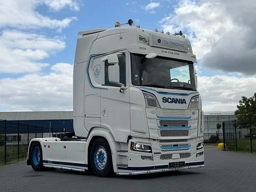 Scania 500S NGS EURO 6D, VOLLUCHT, ADR, PTO VOORBEREID, LEER, RETARDER.
