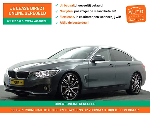 BMW 420 Gran Coupé 4-serie 420i M Sport High Exe Aut- xeno Led, Sport Leder Interieur, Park Assist, Stoelverwarming, Clima, Cruise