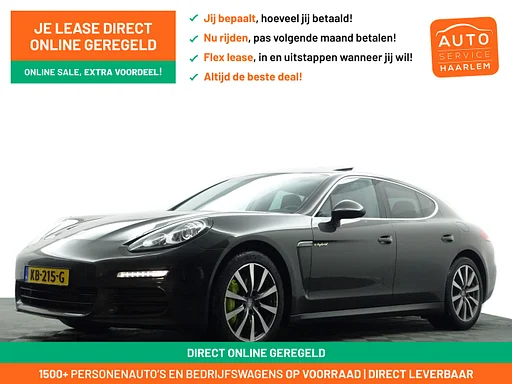 Porsche Panamera 3.0 S E-Hybrid Aut- Sport Chrono, Memory Seats, Bose Audio, Schuifdak, Sport Interieur