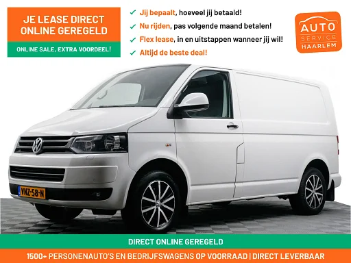 Volkswagen Transporter 2.0 TDI 180Pk 4Motion Highline Aut- 3 Pers, Sport Leder, Camera, Clima, Stoelverwarming, Cabine Ventilatie