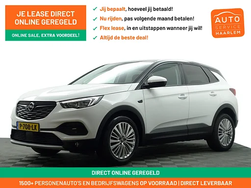 Opel Grandland X 1.2 Turbo Ultimate Aut- Two Tone, Carplay, Park Assist, Lane Assist, Sfeerverlichting, Led, Sport Interieur
