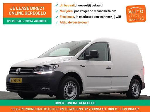 Volkswagen Caddy 2.0 TDI Euro 6 Comfortline- RVS Kastinrichting, Carplay, Navi, Clima, Cruise, Grijs kenteken
