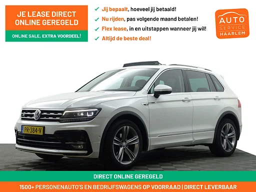 Volkswagen Tiguan 1.5 TSI 150pk R Line Aut- Telhado de pano Memory, Ada Controle de cruzeiro Virtual Cockpit, xênon Led