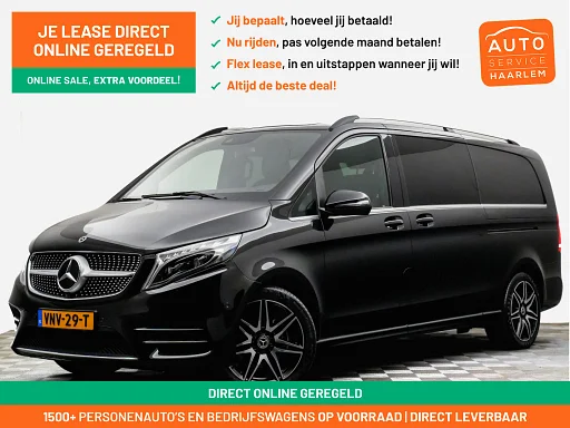 Mercedes-Benz V-klasse 300d Extra Lang 240pk AMG Edition- Dubbele cabine, 5 pers, 360 Camera, Ada Cruise, 2x elek schuifdeur