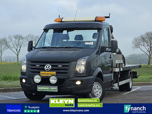 Volkswagen CRAFTER 35 2.0 Open-Laadbak KRAAN!