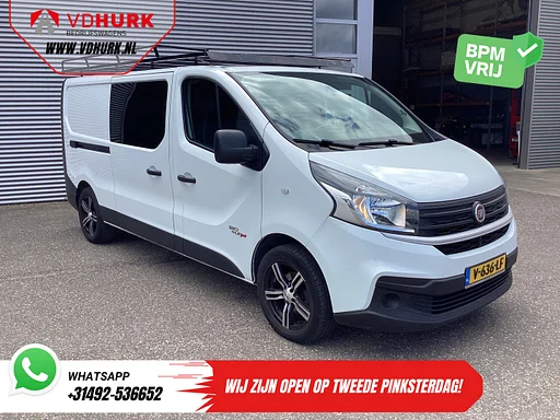 Fiat Talento 1.6 MJ 125 pk L2 DC Dubbel Cabine EXPORT ONLY air conditioning Android/ Camera/ roof rack