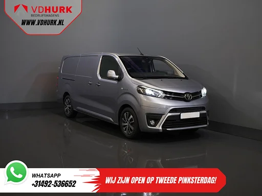 Toyota ProAce Electric Worker 75 kWh 330km WLTP L3 Snellader/ Xenon/ 2x Schuifdeur/ Head-Up/ Standkachel/ Stoelverw./ Carplay/ Climate/ Camera/ LMV