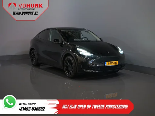 Tesla Model Y 455 Km WLTP (DEMO) Adapt.Cruise/ Pano/ Elek.stoelen/ Memory Elek.klep/ Stoelverw./ Navi/ 360 camera/ Climate/ 20 inch LMV