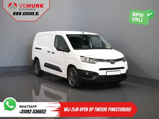 Toyota PROACE CITY 1.5 D-4D 130 PK Aut. Carplay/ Airco/ Camera/ Standkachel/ 3 Persoons/ LMV/ Trekhaak/ Cruise