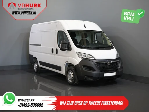 Opel Movano 2.2 140 pk L2H2 Betimmering/ Carplay/ 270Gr.Deuren/ Climate/ Camera/ Cruise/ Navi/ PDC/ Cruise