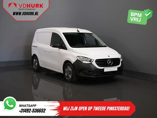 Mercedes-Benz Citan 110 CDI Aut. 2x schuifdeur/ Inrichting/ Stoelverw./ Carplay/ Camera/ Cruise/ Trekhaak/ air conditioning