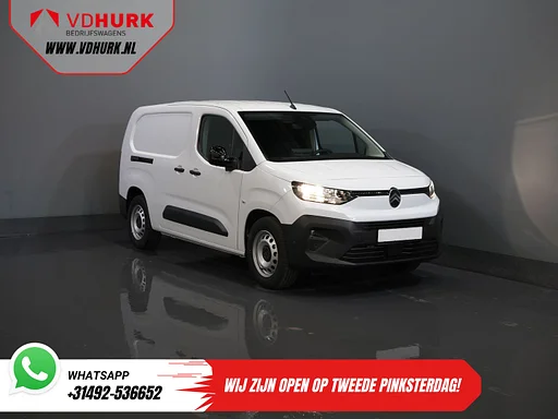 Peugeot e-Partner (Citroën ë-Berlingo) 50 kWh 345 km WLTP L2 Carplay/ Snellader/ 3Pers./ Airco/ Navi/ Camera/ Cruise/ PDC