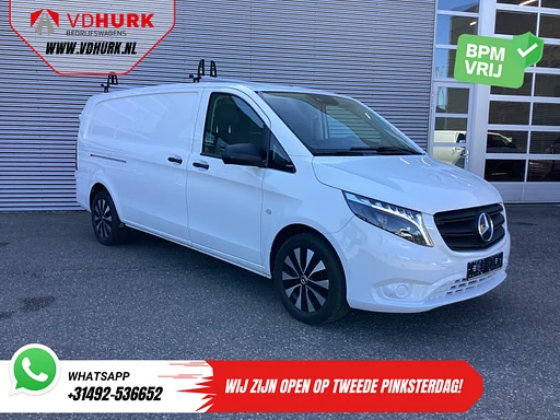 Mercedes-Benz Vito 119 CDI Aut. XL L3 LED/ Standkachel/ Stoelverw./ Carplay/ Navi/ Camera/ PDC/ LMV/ Cruise/ Trekhaak/ Airco
