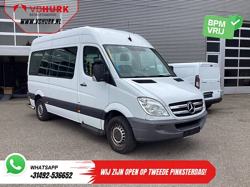 Mercedes-Benz Sprinter 313 2.2 CDI L2H2 €8.772 Incl. BTW BPM VRIJ! EXPORT Combi/ 9 Persoons/ Kombi/ 9P/ Airco/ Rolstoellift