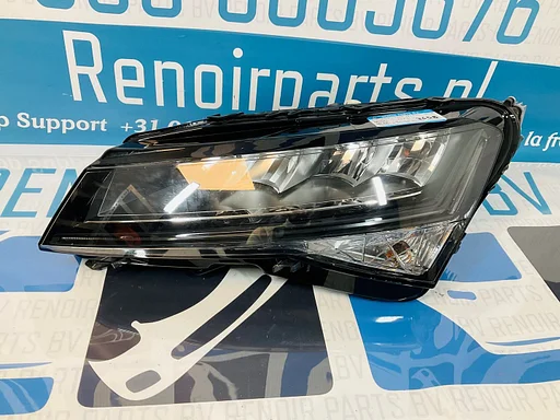 Koplamp Skoda Superb 3 V3 Links Led Crystal Lighting 3V1941015C Origineel 4-D8-3658N