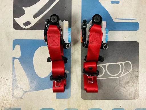 Gordels Mercedes A Klasse W176 AMG W117 CLA Rood Voor Gordelspanners 3-A37-7093