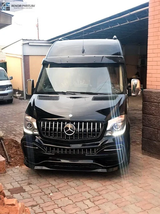 Grill MERCEDES SPRINTER 2006 - 2013 W906 GT PANAMERICANA GRIL AMG SPORT BLACK 3-G5B-906B