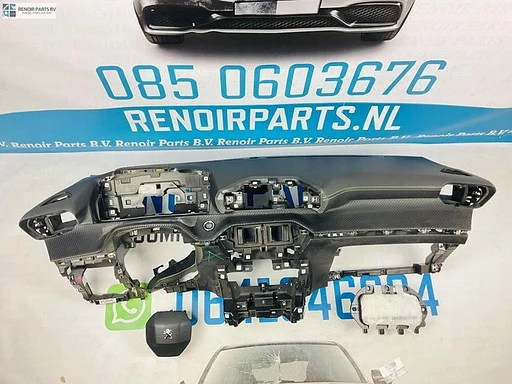 Airbag set PEUGEOT 208 II Dashboard GT-LINE STIKSEL Airbagset ORIGINEEL