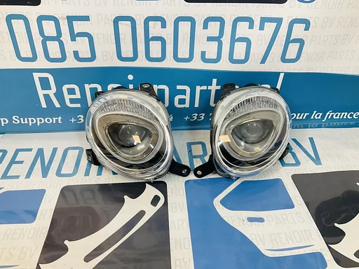 Koplamp Set Fiat 500 Rechts + Links Led 52129441 \\ 52129443 Origineel 2-E19-4374N