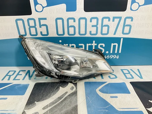Koplamp Opel Astra J Rechts H7 Halogeen 1EG01001102 Origineel 2-J41-5024N