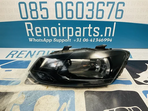 Koplamp Volkswagen Polo 6R 2009-2013 Links 6R941015E Halogeen Origineel Koplamp 2-G2-5675