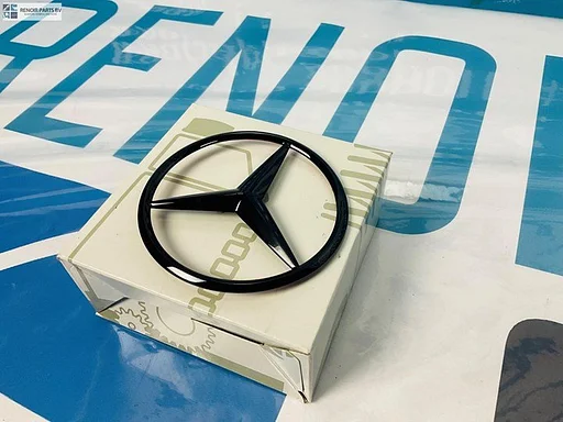 STER KOFFERKLEP MERCEDES C KLASSE W205 STATION ESTATE ACHTERKLEP LOGO ZWART