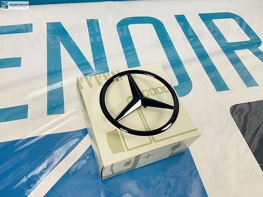 STER KOFFERKLEP MERCEDES A KLASSE W177 HATCHBACK ZWART ACHTERKLEP LOGO 2018-2022