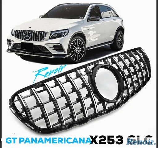 GT Grill Mercedes GLC Klasse X253 W253 AMG PANAMERICANA 360 Camera
