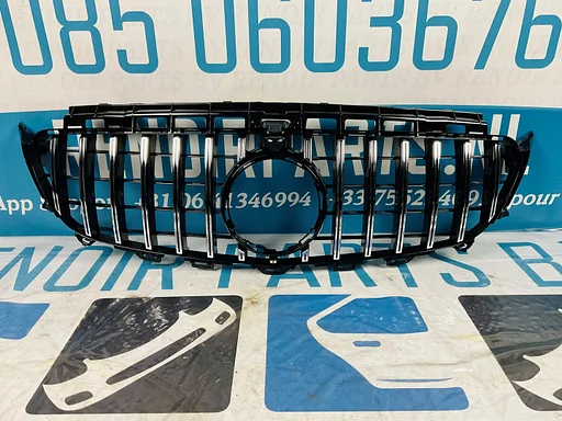 Grill Mercedes E Klasse W213 2016-2021 GT Panamericana Grille Chrome 4-A8-213C