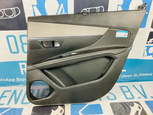 Portier bekleding peugeot 5008 2016 2021 GT Line Stiksel RA Rechts Achter deur paneel 2-S8-5067