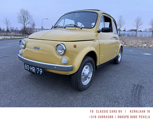 Fiat 500 R BJ1976 Zeer nette staat