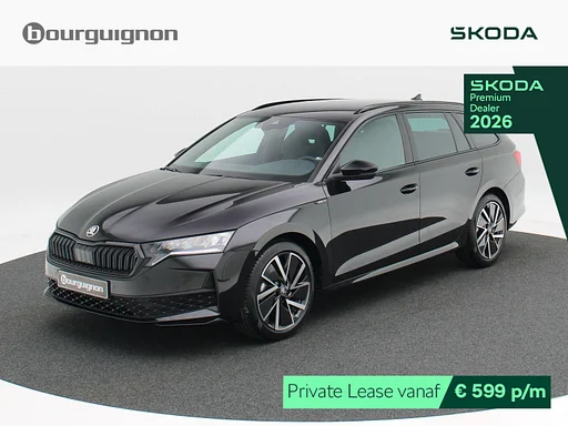 Skoda Octavia station wagon Sportline Business 1.5 TSI 150 PK | automatic | trailer coupling | Adaptive cruise control | heated seats | Keyless