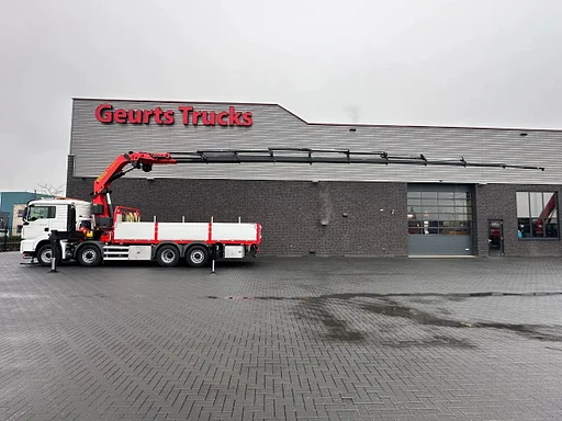 MAN TGS 35.500 8X4H-6 BL MET PALFINGER PK.65002 SH G KRAAN / KRAN / CRANE / GRUA
