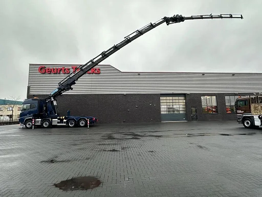 Volvo FH 16.650 8X2 + EFFER 1855/8S + JIB 6S HEAVY DUTY KRAAN/KRAN/CRANE/GRUA
