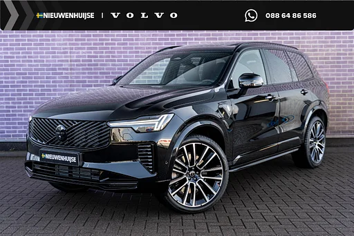 Volvo XC90 T8 Plug-in hybrid AWD Ultra Black Ed. Exec. | Long Range | Google | Adaptieve Controle de cruzeiro | Bowers & Wilkins Audio | Memory | Gelamineerde Zijruiten | de suspensão de ar | Elek. Stoelen | Massage | Keyless | Elek. Achterklep | Schuif-/Kanteldak | Zitverlening | Getint Glas |  22" LM
