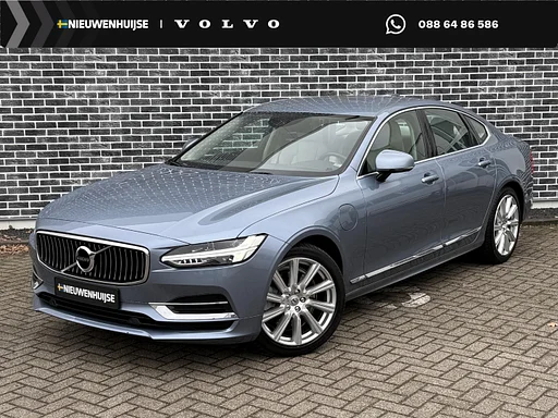 Volvo S90 2.0 T8 AWD Inscription | Plug-In Hybride (PHEV) | Harman Kardon Audio | Nappa Lederen bekleding | BLIS | Keyless Entry | Achteruitrijcamera | Lichtmetalen jantes 19 inch