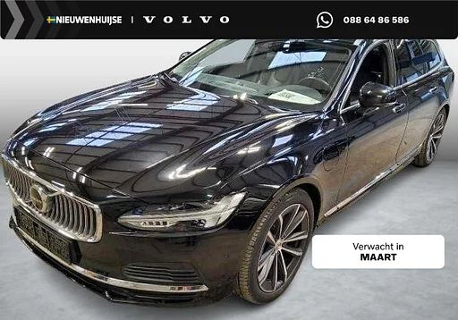 Volvo V90 2.0 T8 Plug-in Hybrid AWD Inscription | PHEV | Bowers Wilkins Audio | Tetto Pano | Stoelmassage | Stoelventilatie | 360 Graden macchina fotografica | LED Koplampen Adaptief | BLIS | Head-Up Display | Nappaleder