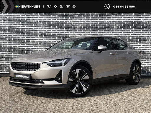 Polestar 2 Standard Range Single motore 69 kWh | Pilot pack | Adaptive Cruise Control | 360 graden macchina fotografica | sedili riscaldati | Dode hoek detectie | Keyless | LED koplampen | LED mistlampen | Elektrische achterklep | Google Maps navigatie | Apple Carplay / Android Auto |