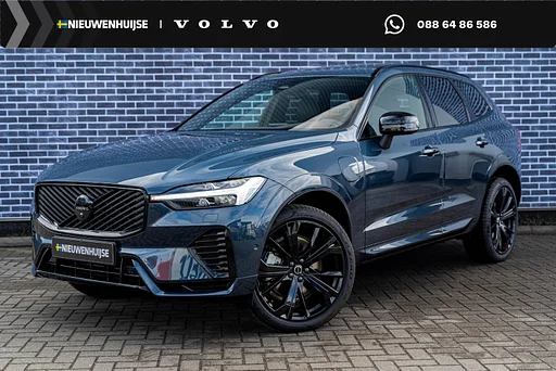 Volvo XC60 2.0 T6 Plug-in hybrid AWD Ultra Black Edition | PHEV | Harman Kardon Audio | 360 Graden macchina fotografica | sedili sportivi | Lichtmetalen cerchioni 21 inch | Tetto Pano | Head-up Display | Keyless Entry | Elektrische Achterklep | navigatie | Apple Carplay | Android Auto