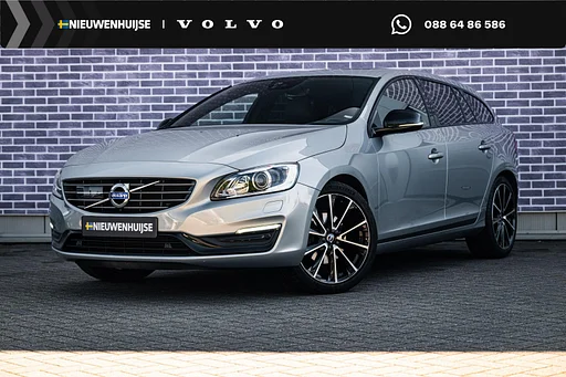 Volvo V60 2.0 T4 Polar+ Dynamic | Adaptieve Régulateur de vitesse | attache remorque | Stoel/stuur verwarming | Kantel/schuifdak | 19" | Blis | Elektrisch verstelbare voorstoelen | Schakelflippers |