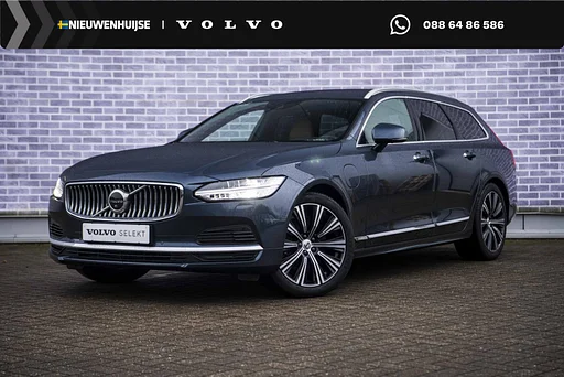 Volvo V90 2.0 T8 AWD Inscription | trailer coupling | air suspension | Head-up display | Harman & Kardon | 360° camera | Stoel massage/ventilatie | Panorama dak | Adaptieve cruise control | FULL OPTION! |