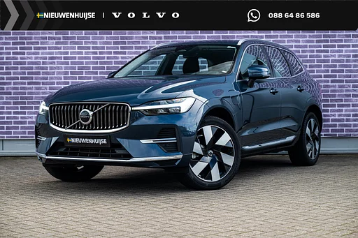 Volvo XC60 2.0 T6 Plug-in hybrid AWD Plus Bright | Long Range | trailer coupling | Adaptieve cruise control | BLIS | Leder | panorama roof | Stoel en Stuurverwarming |