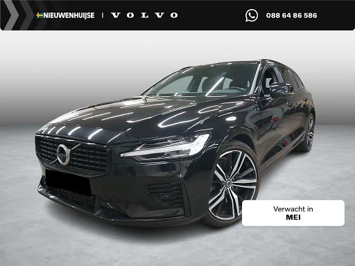 Volvo V60 2.0 T6 AWD Recharge R-Design | Plug-in Hybrid ( PHEV) | Bowers Wilkins Audio | Dach na dachu | Nappaleder | Stoelventilatie | 360 Graden kamera | Lichtmetalen obręcze 19 inch | Keyless Entry | Elektrisch Verstelbare Voorstoelen | Elektrische Achterklep | navigatie