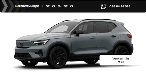 Volvo EX40 | Google | Long Range | Harman Kardon Audio | Adaptieve Tempomat | kamera | Getint Glas | Warmtepomp | sitzheizung Voor + Achter | Park Assist | LED Koplampen | 20" LM Single motor Ext. Range Plus Bl. Ed. Europa 82 kWh