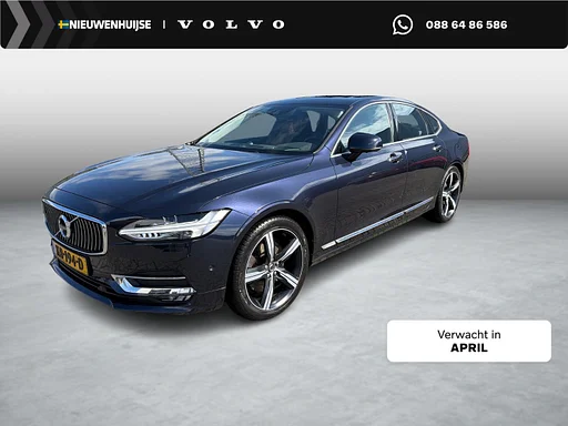 Volvo S90 | Head-up Display | navi | Keyless Entry | Schiebedach | 360 Graden kamera | Parkeerverwarming | Premium Audio | DAB | Lichtmetalen Felgen 20 inch 2.0 T5 Inscription
