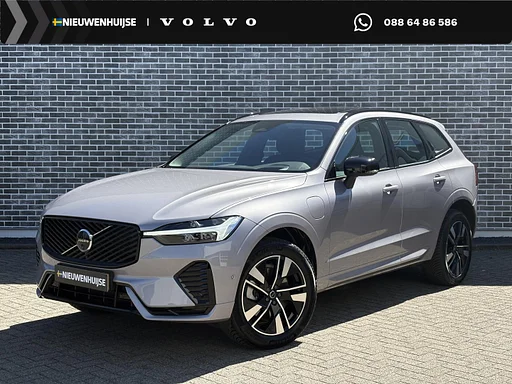 Volvo XC60 2.0 T6 Plug-in hybrid AWD Plus Dark | Facelift | Head-Up | Tetto Pano | auto da rimorchio | 360 macchina fotografica | All-Season Banden | Google | Stoel en Stuurverwarming |