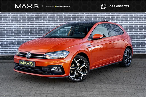 Volkswagen Polo 1.0 TSI 110pk R-Line | Tetto Pano | Virtual cockpit | Adaptive Cruise Control | LED Koplampen | Achteruitrijcamera | sensori di parcheggio voor + achter | navigatie | sedili riscaldati | aria condizionata control | Getint glas |