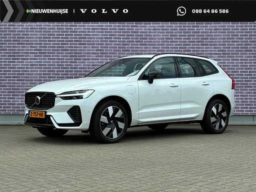 Volvo XC60 2.0 T6 Plug-in hybrid AWD Ultimate Dark | auto da rimorchio | sospensioni pneumatiche | 360° macchina fotografica | Bowers & Wilkins | Head-Up Display | sedili riscaldati voor & achter | Stuurverwarming |